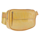 LOUIS VUITTON Monogram Vernis Fulton Waist Bag Gris M91041 LV Auth 198975-1