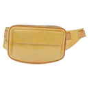 LOUIS VUITTON Monogram Vernis Fulton Waist Bag Gris M91041 LV Auth 198975-2