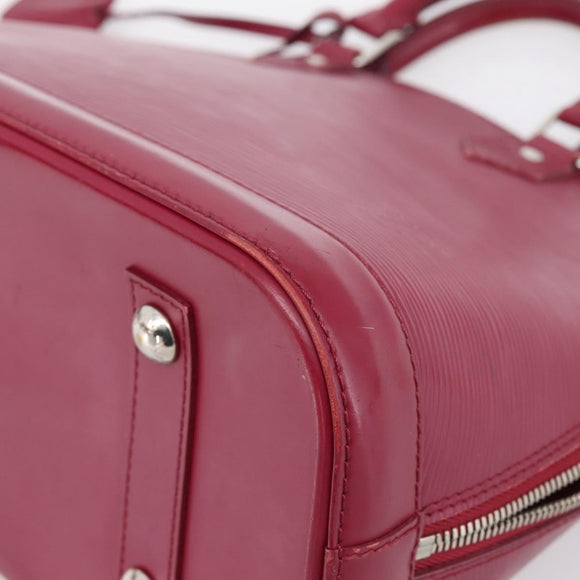 LOUIS VUITTON Epi Alma PM Hand Bag Fuchsia M40490 LV Auth 198976