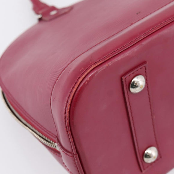 LOUIS VUITTON Epi Alma PM Hand Bag Fuchsia M40490 LV Auth 198976