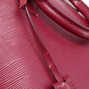 LOUIS VUITTON Epi Alma PM Hand Bag Fuchsia M40490 LV Auth 198976-10