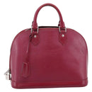 LOUIS VUITTON Epi Alma PM Hand Bag Fuchsia M40490 LV Auth 198976-13