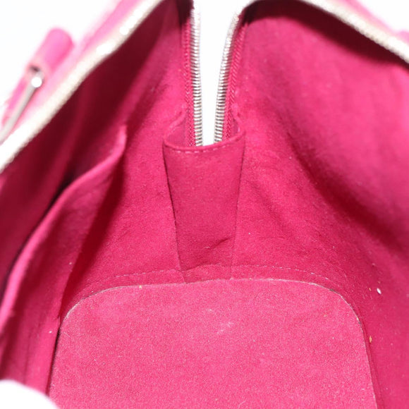 LOUIS VUITTON Epi Alma PM Hand Bag Fuchsia M40490 LV Auth 198976