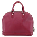 LOUIS VUITTON Epi Alma PM Hand Bag Fuchsia M40490 LV Auth 198976-2