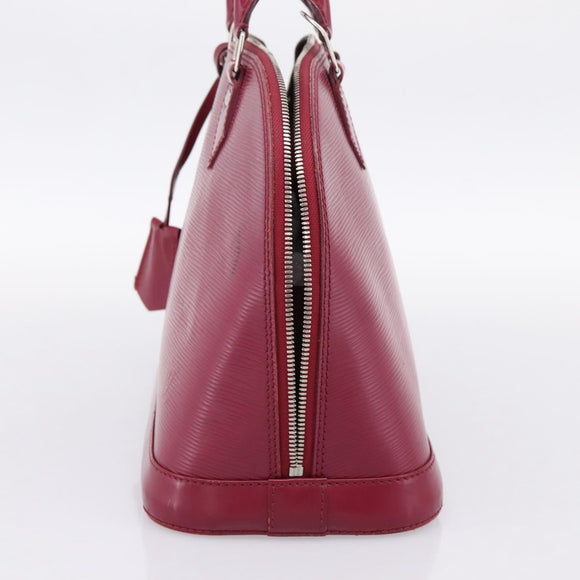 LOUIS VUITTON Epi Alma PM Hand Bag Fuchsia M40490 LV Auth 198976