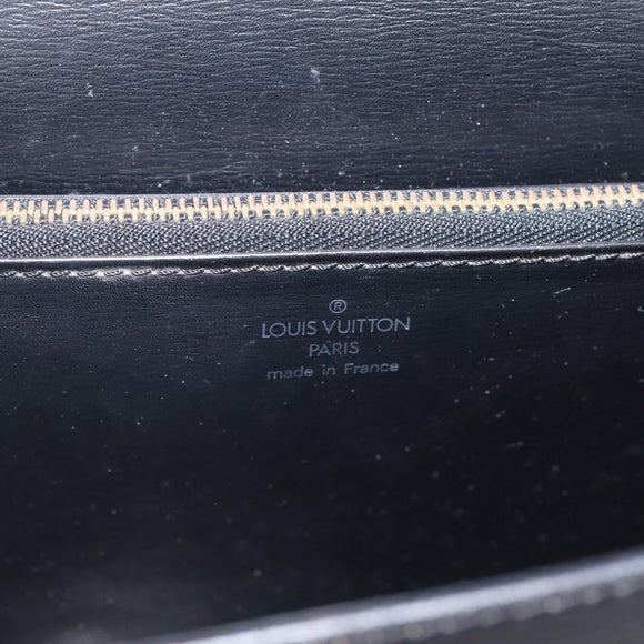 LOUIS VUITTON Epi Malesherbes Hand Bag Black M52372 LV Auth 198977