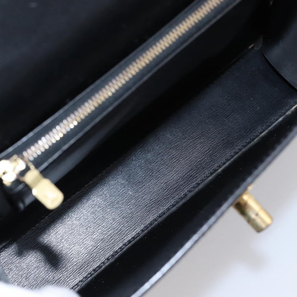 LOUIS VUITTON Epi Malesherbes Hand Bag Black M52372 LV Auth 198977
