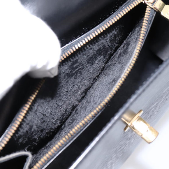 LOUIS VUITTON Epi Malesherbes Hand Bag Black M52372 LV Auth 198977