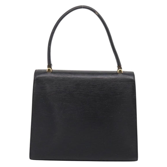 LOUIS VUITTON Epi Malesherbes Hand Bag Black M52372 LV Auth 198977