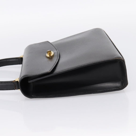 LOUIS VUITTON Epi Malesherbes Hand Bag Black M52372 LV Auth 198977