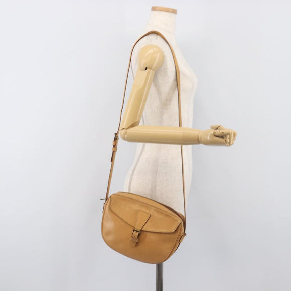 LOUIS VUITTON Epi Jeune Fille MM Shoulder Bag Winnipeg Beige M52156 Auth 198978