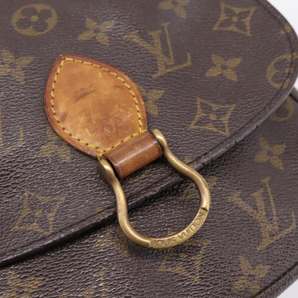 LOUIS VUITTON Monogram Saint Cloud MM Shoulder Bag M51243 LV Auth 198980