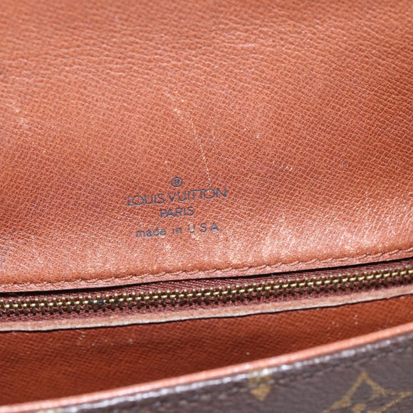 LOUIS VUITTON Monogram Saint Cloud MM Shoulder Bag M51243 LV Auth 198980