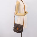 LOUIS VUITTON Monogram Saint Cloud MM Shoulder Bag M51243 LV Auth 198980-26