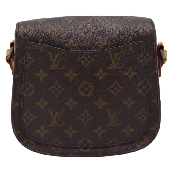 LOUIS VUITTON Monogram Saint Cloud MM Shoulder Bag M51243 LV Auth 198980