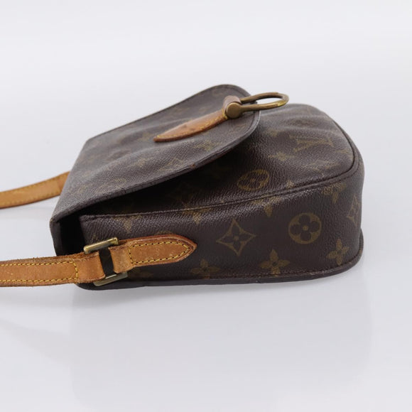 LOUIS VUITTON Monogram Saint Cloud MM Shoulder Bag M51243 LV Auth 198980