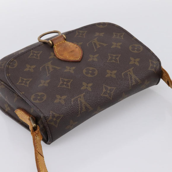 LOUIS VUITTON Monogram Saint Cloud MM Shoulder Bag M51243 LV Auth 198980