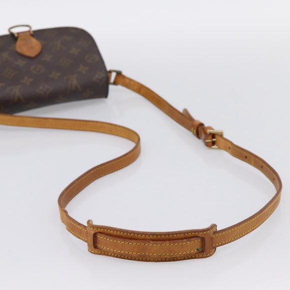 LOUIS VUITTON Monogram Saint Cloud MM Shoulder Bag M51243 LV Auth 198980