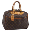 LOUIS VUITTON Monogram Deauville Hand Bag M47270 LV Auth 198981-1
