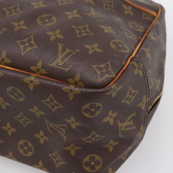 LOUIS VUITTON Monogram Deauville Hand Bag M47270 LV Auth 198981