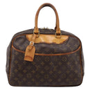 LOUIS VUITTON Monogram Deauville Hand Bag M47270 LV Auth 198981-13