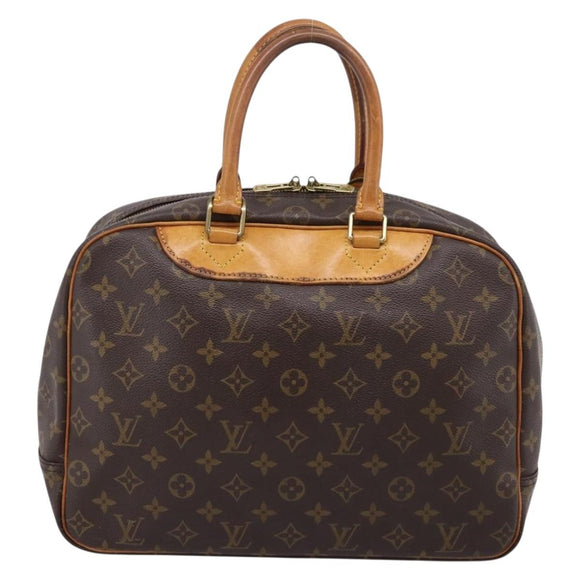 LOUIS VUITTON Monogram Deauville Hand Bag M47270 LV Auth 198981