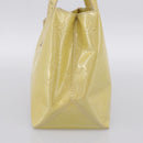 LOUIS VUITTON Monogram Vernis Wilshire PM Hand Bag Broncorail M91452 Auth 198982-4