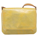 LOUIS VUITTON Monogram Vernis Thompson Street Bag Gris M91008 LV Auth 198985-13
