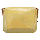 LOUIS VUITTON Monogram Vernis Thompson Street Bag Gris M91008 LV Auth 198985-2