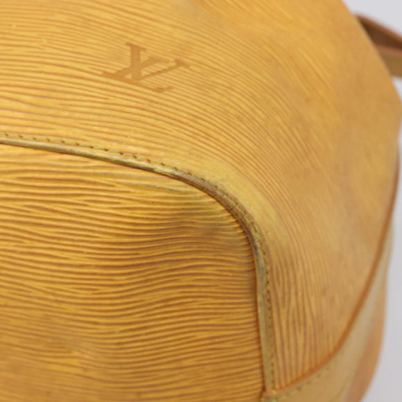 LOUIS VUITTON Epi Petit Noe Shoulder Bag Tassili Yellow M44109 LV Auth 198986