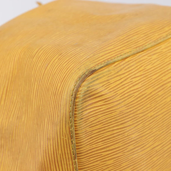 LOUIS VUITTON Epi Petit Noe Shoulder Bag Tassili Yellow M44109 LV Auth 198986