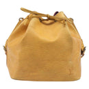 LOUIS VUITTON Epi Petit Noe Shoulder Bag Tassili Yellow M44109 LV Auth 198986-13