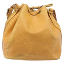 LOUIS VUITTON Epi Petit Noe Shoulder Bag Tassili Yellow M44109 LV Auth 198986-2