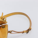 LOUIS VUITTON Epi Petit Noe Shoulder Bag Tassili Yellow M44109 LV Auth 198986-8