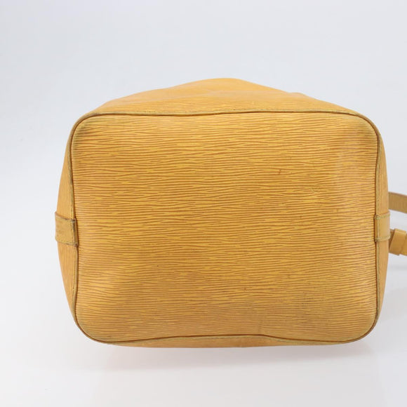 LOUIS VUITTON Epi Petit Noe Shoulder Bag Tassili Yellow M44109 LV Auth 198986