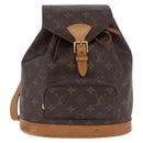 LOUIS VUITTON Monogram Montsouris MM Backpack M51136 LV Auth 198987-13
