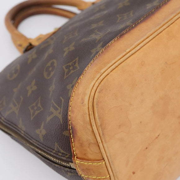 LOUIS VUITTON Monogram Alma Hand Bag M51130 LV Auth 198990