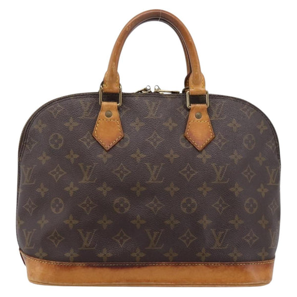 LOUIS VUITTON Monogram Alma Hand Bag M51130 LV Auth 198990