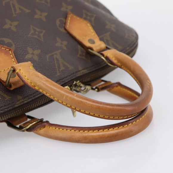 LOUIS VUITTON Monogram Alma Hand Bag M51130 LV Auth 198990