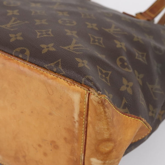 LOUIS VUITTON Monogram Cabas Mezzo Tote Bag M51151 LV Auth 198991