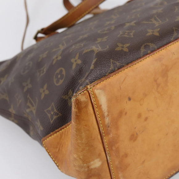 LOUIS VUITTON Monogram Cabas Mezzo Tote Bag M51151 LV Auth 198991