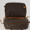 LOUIS VUITTON Monogram Saumur 43 Shoulder Bag M42252 LV Auth 198992-17