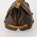 LOUIS VUITTON Monogram Saumur 43 Shoulder Bag M42252 LV Auth 198992-5