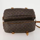 LOUIS VUITTON Monogram Saumur 43 Shoulder Bag M42252 LV Auth 198992-9