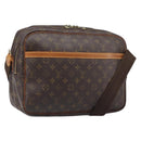 LOUIS VUITTON Monogram Reporter GM Shoulder Bag M45252 LV Auth 198993-1