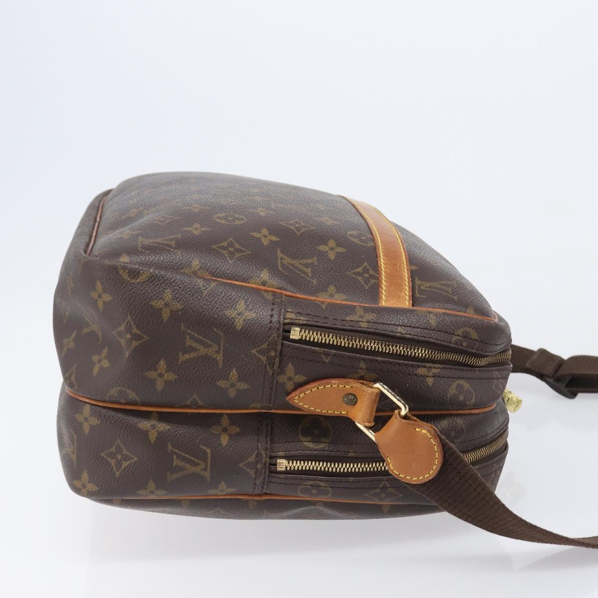 LOUIS VUITTON Monogram Reporter GM Shoulder Bag M45252 LV Auth