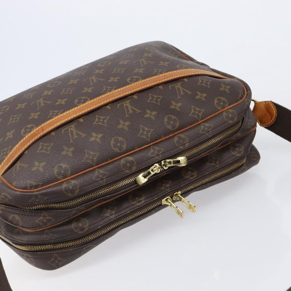 LOUIS VUITTON Monogram Reporter GM Shoulder Bag M45252 LV Auth 198993