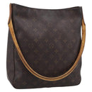 LOUIS VUITTON Monogram Looping GM Shoulder Bag M51145 LV Auth 198994-1