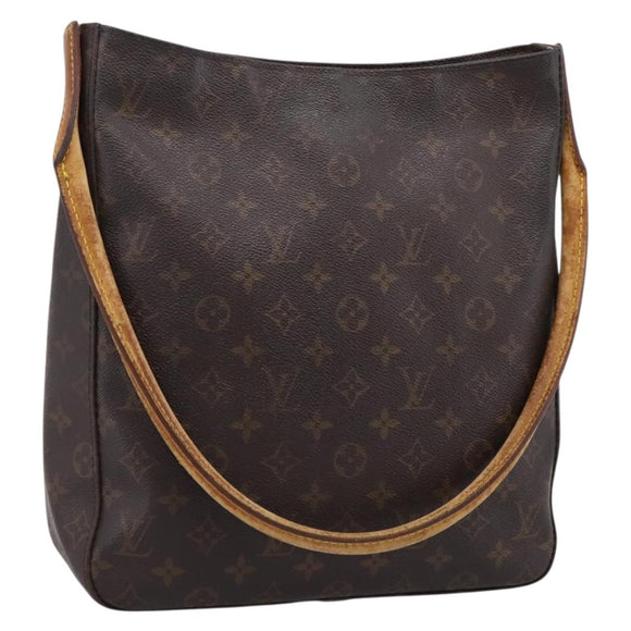LOUIS VUITTON Monogram Looping GM Shoulder Bag M51145 LV Auth 198994