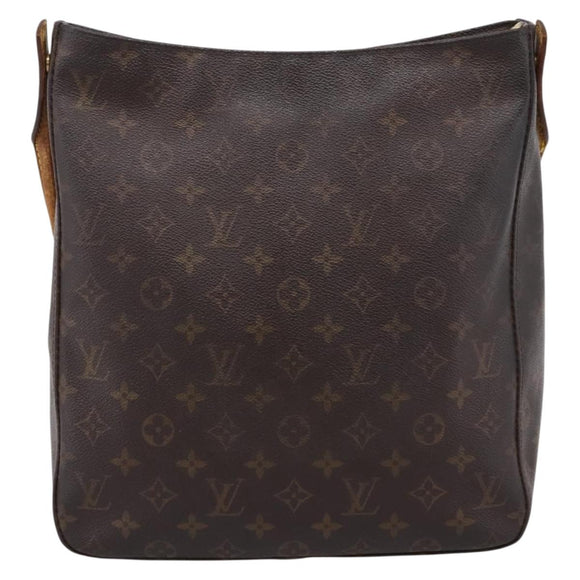 LOUIS VUITTON Monogram Looping GM Shoulder Bag M51145 LV Auth 198994